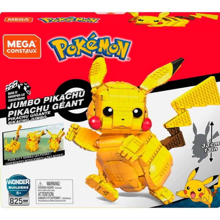 Pokémon Pikachu Jumbo Mega Bloks