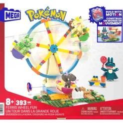 Pokémon Set de Juego Diversión En La Noria Mega Bloks