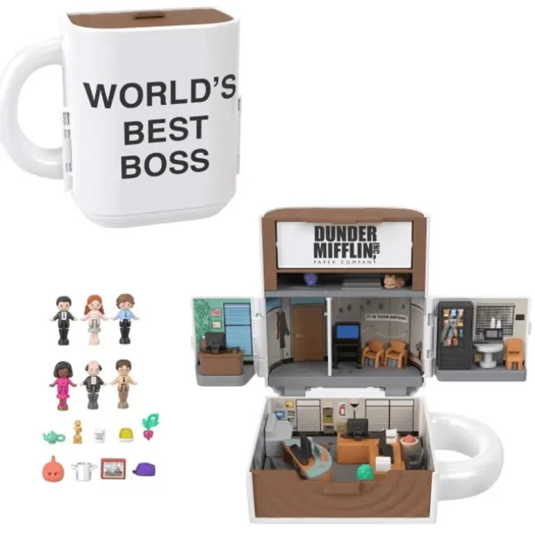 Polly Pocket Collector Set de Colección Compacto The Office JCC19