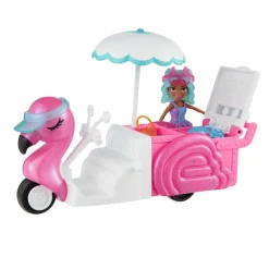 Polly Pocket Disfraz Carrito de Bocadillos Flamingo
