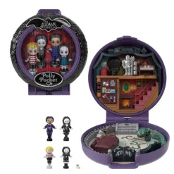 Polly Pocket Disfraz Familia Adams Incluye a Merlina