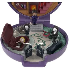 Polly Pocket Disfraz Familia Adams Incluye a Merlina
