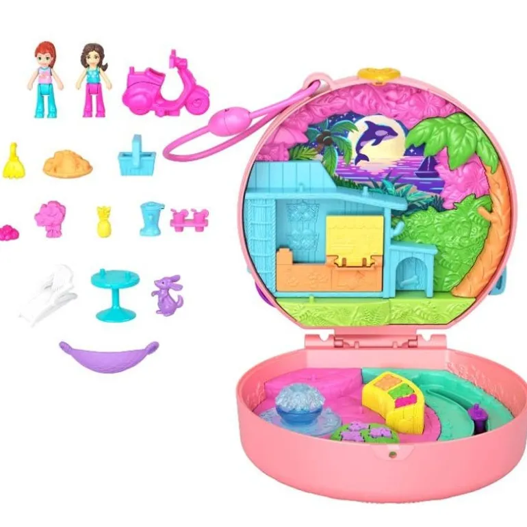Polly Pocket Disfraz Perrito en Vespa