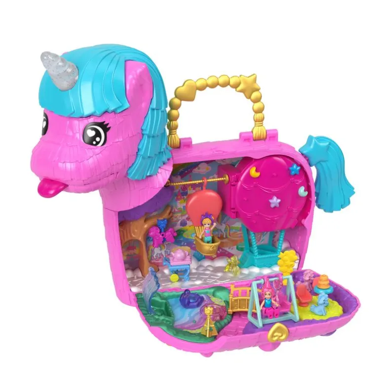 Polly Pocket Disfraz Piñata de Unicornio