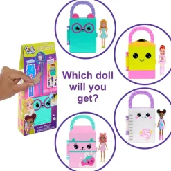 Polly Pocket Mini Fashion ClóSet de Juegos Reveal Blanco