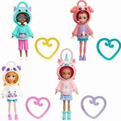 Polly Pocket Muñeca Broche con Hoodie Kawai Sorpresa -Una Pieza-