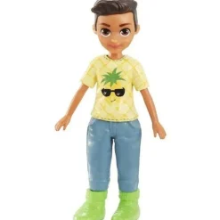Polly Pocket Muñeco con Outfit a la Moda con Piña