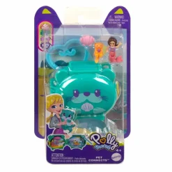 Polly Pocket Set de Juegos Mini Mundo de Mascotas Nutria
