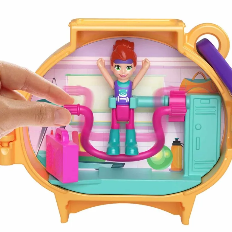 Polly Pocket Set de Juegos Mini Mundo de Mascotas Hamster