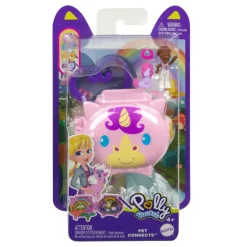 Polly Pocket Set de Juegos Mini Mundo de Mascotas Unicornio
