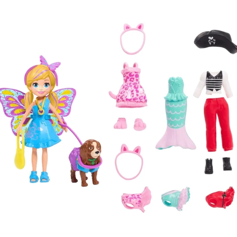 Polly Pocket Set de Juegos de Disfraces