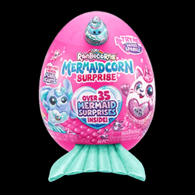 Rainbocorns Huevo Sorpresa con Peluche Mermaidcorn Turquesa