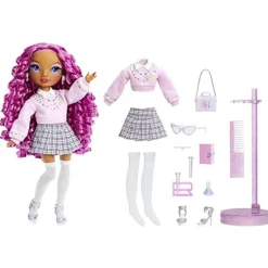 Rainbow High Fashion Doll LilacOutfit School