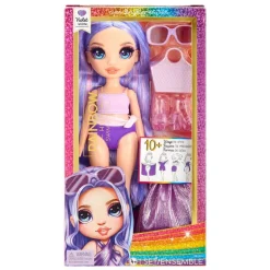 Rainbow High Fashion Doll Swim & Style Fashion Doll Violet