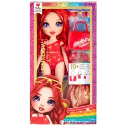 Rainbow High Fashion Doll Swim & Style Fashion Doll- Ruby