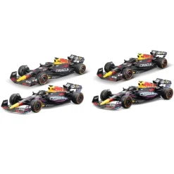 Red Bull Escala 1:43 Red Bull Racing RB19 4pack Checo Pérez y Max