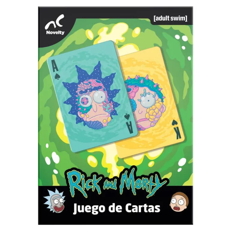 Rick And Morty Baraja de Poker Juegos de Mesa