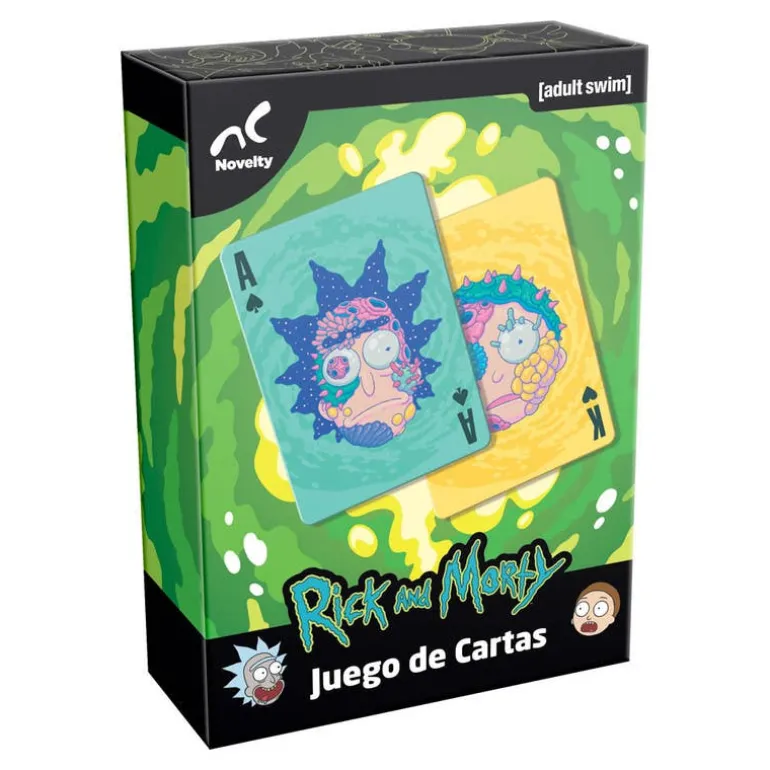 Rick And Morty Baraja de Poker Juegos de Mesa