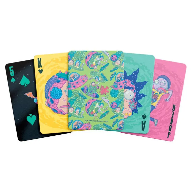 Rick And Morty Baraja de Poker Juegos de Mesa