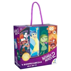 Rompecabezas 4 en 1 Intensamente 2 60 Piezas