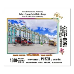 Rompecabezas Plaza Del Palacio, San Petersburgo de 1500 Piezas