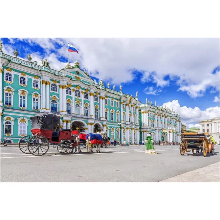 Rompecabezas Plaza Del Palacio, San Petersburgo de 1500 Piezas