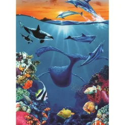 Rompecabezas Animales Marinos de 100 Piezas
