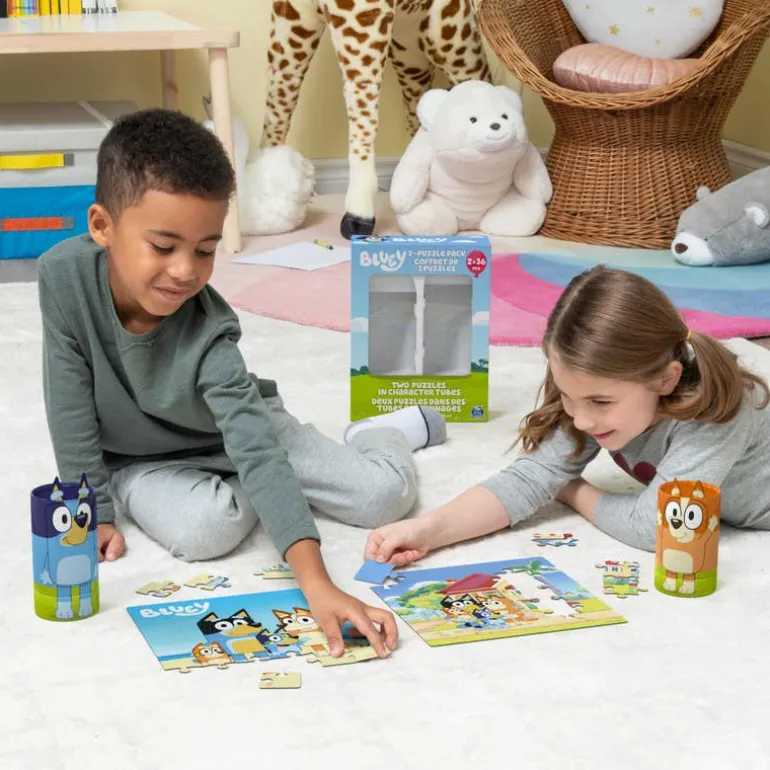 Rompecabezas Bluey 2 Pack de 36 Piezas