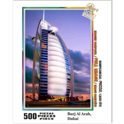 Rompecabezas Burj Al Arab, Dubai de 500 Piezas