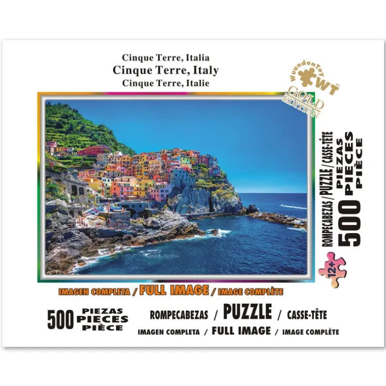 Rompecabezas Cinque Terre, Italia de 500 Piezas