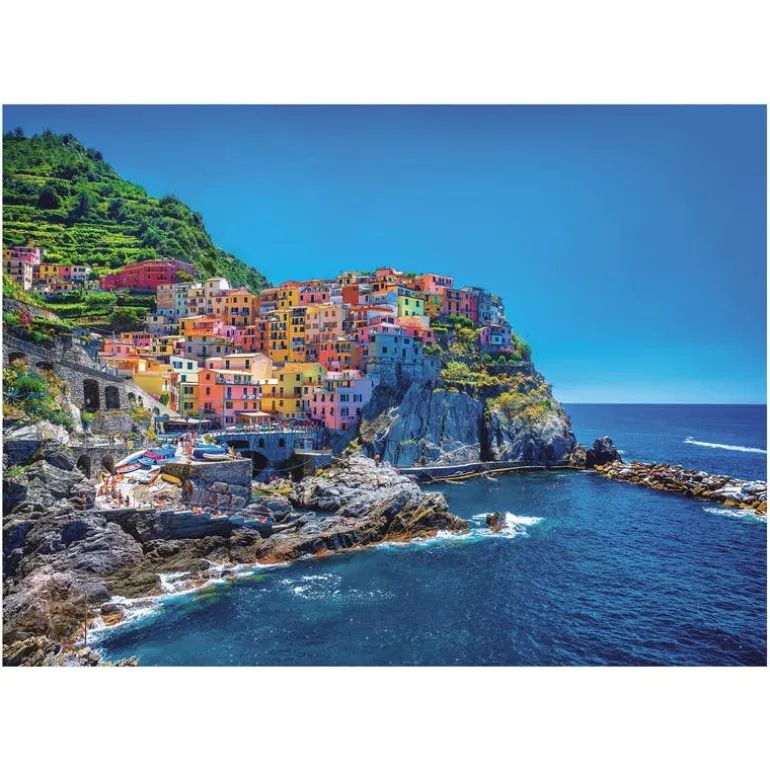 Rompecabezas Cinque Terre, Italia de 500 Piezas