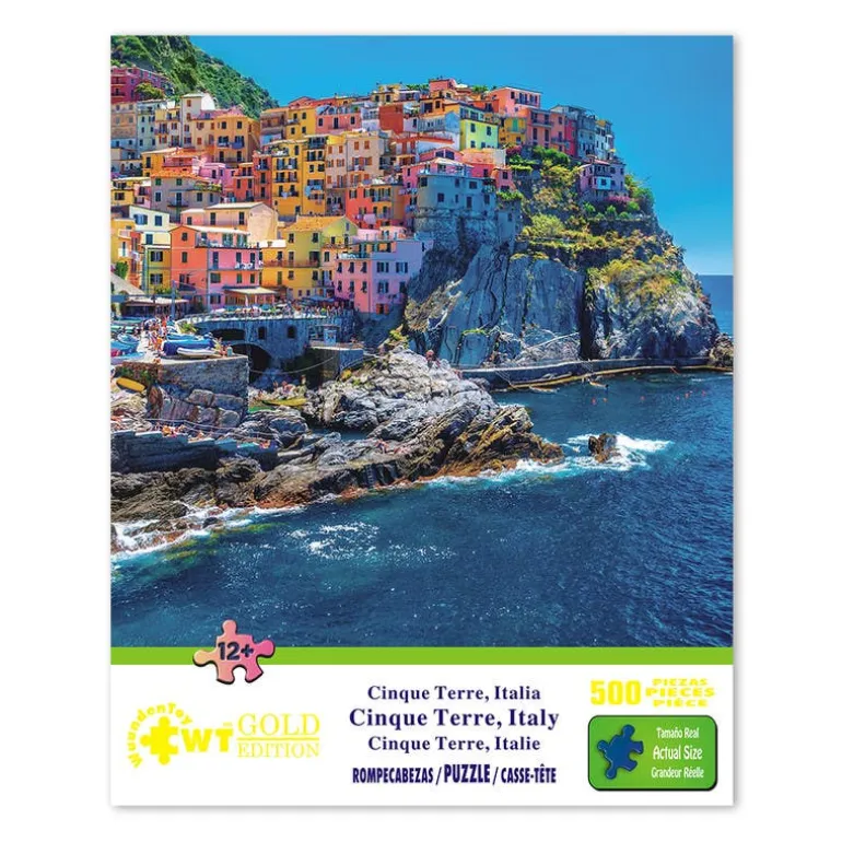 Rompecabezas Cinque Terre, Italia de 500 Piezas