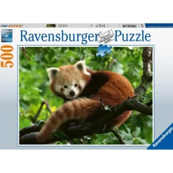 Rompecabezas de Panda Rojo de 500 Piezas