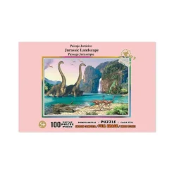 Rompecabezas Dinosaurios Jurásico de 100 Piezas