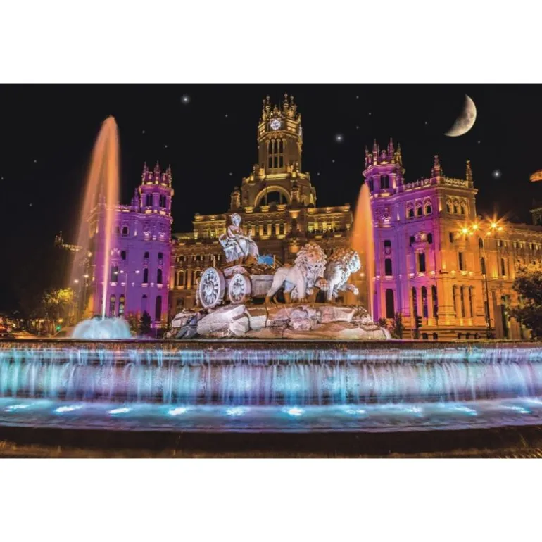 Rompecabezas Fuente De Cibeles Madrid, España de 1500 Piezas