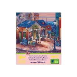 Rompecabezas Galería Montmartre, Francia de 1500 Piezas