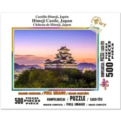 Rompecabezas Gold Edition Himeji Castle, Japón de 500 Piezas