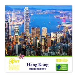 Rompecabezas Hong Kong de 1000 Piezas