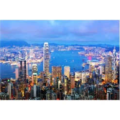 Rompecabezas Hong Kong de 1000 Piezas