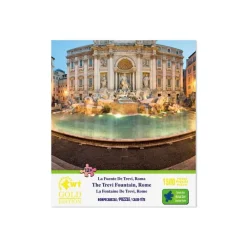 Rompecabezas La Fuente De Trevi, Roma de 1500 Piezas