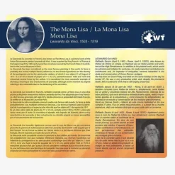 Rompecabezas La Mona Lisa de 1000 Piezas