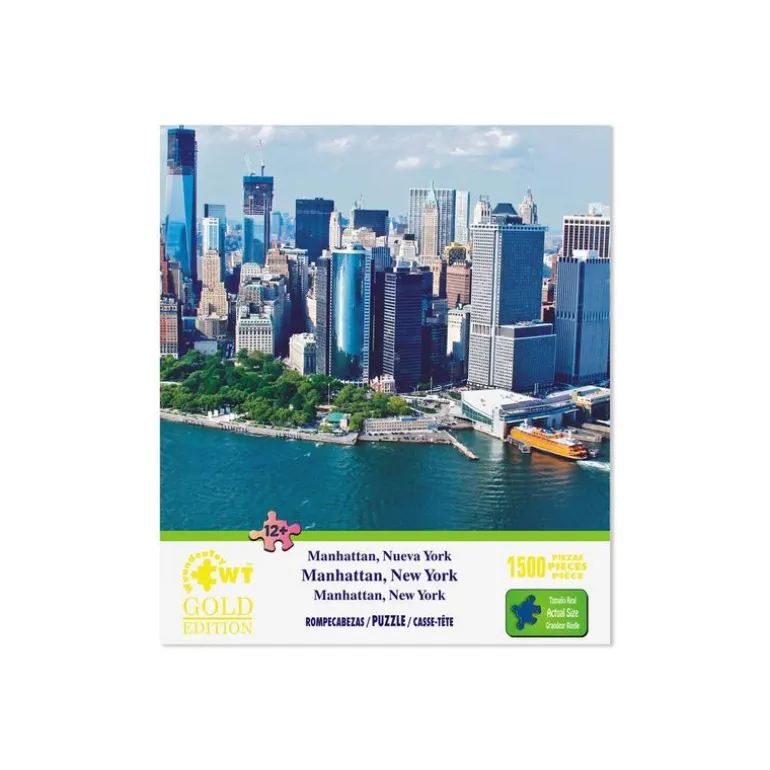 Rompecabezas Manhattan, NY de 1500 Piezas