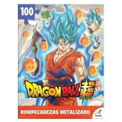 Rompecabezas Metalizado Dragon Ball Super 100 piezas
