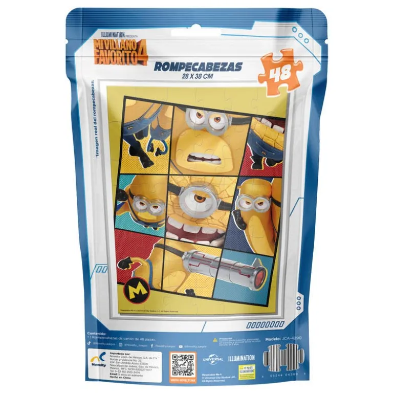 Rompecabezas Mi Villano Favorito 4 de 100 Piezas