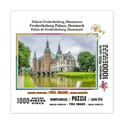 Rompecabezas Palacio Frederiksborg de 1000 Piezas