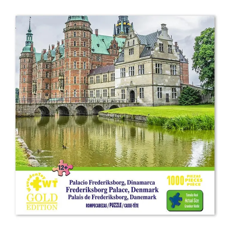 Rompecabezas Palacio Frederiksborg de 1000 Piezas