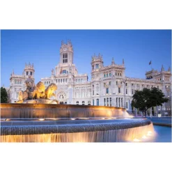 Rompecabezas Plaza De Cibeles, Madrid de 1500 Piezas