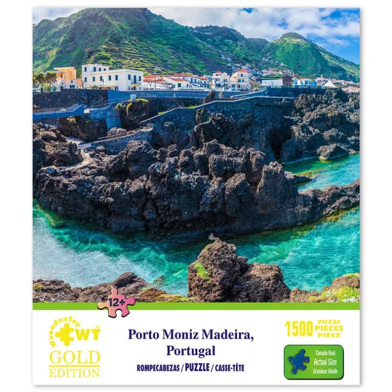Rompecabezas Porto Moniz Madeira, Portugalde 1500 Piezas