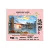 Rompecabezas Puente De Brooklyn Al Atardecer de 1500 Piezas