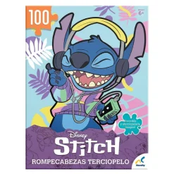 Rompecabezas Stitch Afelpado 100 Piezas